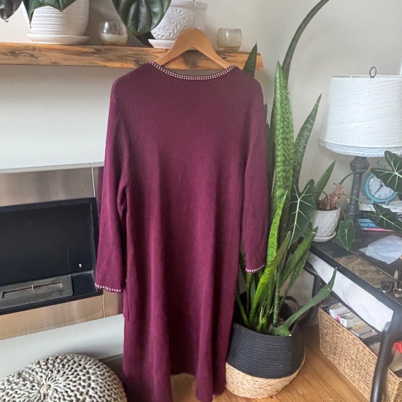 Nina Leonard Duster Cardigan - Picture 9 of 9